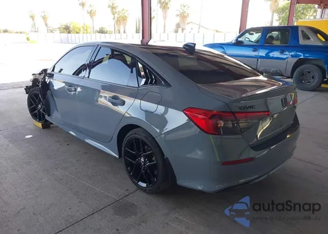 2022 Honda Civic Sport z USA, uszkodzony, nr VIN 2HGFE2F50NH577061